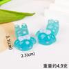Nuevos Lindos Adornos de Resina 3D Hinchados de Tres Hojas para Joyería, Accesorios DIY, Pegamento Crema Hecho a Mano, Carcasa para Teléfono, Pasador para el Cabello, Parche