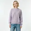 E-commerce Transfronteiriço da Amazon Marca da Moda MAX Autêntico Mesmo Estilo Cor Sólida Gola Redonda Solto Versátil Feminino Suéter Malha