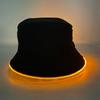 Gorra de béisbol LED de Halloween nueva transfronteriza gorra de calabaza gorra naranja creativa divertida para hombres y mujeres gorra para el sol luz