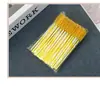 Cepillo de Pestañas Bicolor Nuevo Producto Transfronterizo con Mango Sólido de Colores, Doble Uso para Pestañas y Cejas