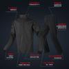 Conjunto de Impermeable para Motocicleta, Impermeable Dividido Anti-Tormenta y Conjunto de Pantalones de Lluvia para Repartidores, Usuarios de Vehículos Eléctricos y Pesca