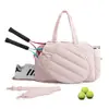 La nueva bolsa de tenis tote para hombre y mujer de Amazon es un bolso de mano elegante y portátil, adecuado para llevar 2 raquetas, y es un bolso de mano de moda.