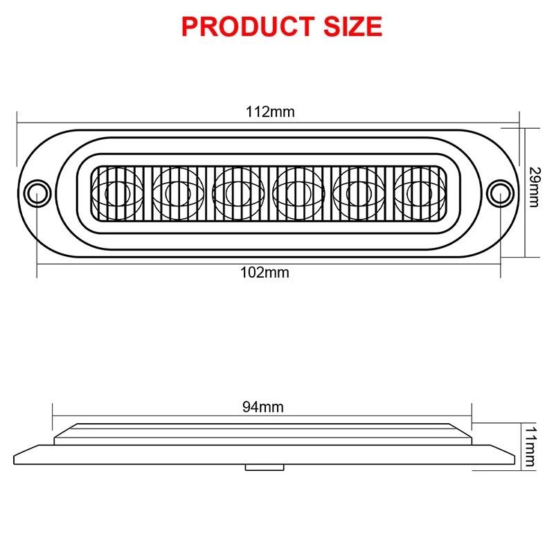 6led-10-Uds-lado-del-cami-n-lu