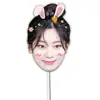 Máscara de Broma de Kim Dahyun y Zhou Ziyu de Twice para Bloqueo de Puerta de Boda, Recogida en el Aeropuerto, Merchandising de Apoyo para Conciertos