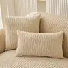 Cojín de Sofá de Felpa Nuevo Otoño Invierno 2026 Funda de Sofá Gruesa Antideslizante Manta Estilo Minimalista Cojín de Asiento de Sofá Moderno