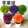 Venta al por mayor de fabricantes Plantas simuladas Bonsái Plantas verdes Adornos de decoración para el hogar Macetas de plástico Macetas simuladas para escritorio
