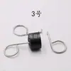 Clip para tapa de rosca de neumático de automóvil, herramienta de extracción de tapa de rosca antirrobo de rueda galvanizada, clip para tapa de neumático