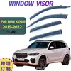 Adecuado para BMW X5 cortavientos deflector de ventana lateral BMW X5 G05 2019-2022 Visera de ventana
