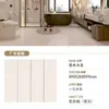 Laje de Rocha de Guangdong 800X2600X9mm Esmaltada na Superfície Luz Suave Microcimento Parede de Fundo Painel de Parede Liso Cor Sólida Aveludado