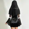 Ropa interior sexy transfronteriza de comercio exterior europeo y americano disfraz tema Halloween atuendo de monja uniforme seductor 668
