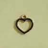 Colgante Pequeño DIY Transfronterizo Accesorios Yiwu Estrella Creativa Corazón Colgante Pequeño Pulsera Cadena para Orejas Accesorios Exquisito
