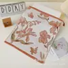 Toalla Zhiyang Campo de Flores Coreano Jacquard Cuatro Capas Gasa de Algodón Toalla Cuadrada Grande Toalla de Mano Toalla de Cocina Precio de Fábrica Al por Mayor