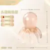 Peine de masaje de pulpo, masajeador de meridianos, peine de acupresión para terapia capilar y cuero cabelludo, peine gua sha portátil de dientes anchos