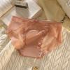 Pantaletas de Malla Satén Encaje Algodón Puro con Refuerzo Antibacteriano para Mujer, de Cintura Media Transpirables Triángulo, de Cintura Baja Transpirables