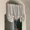 Persianas Romanas Xadrez de Algodão e Linho Produtos Acabados, Cortinas Estilo Nórdico Atacado, Cortinas Acabadas Transfronteiriças Atacado, Em Estoque Atacado, Estilo Simples