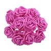 Flores de Rosa de Espuma Simulada al por Mayor de 8 cm, Ramo para Novia de Boda, Flores Decorativas Colgantes para Cesta Colgante de Sala de Estar en Casa, Pared