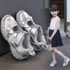 Sandalias Deportivas Florales Dulces para Niñas, Zapatos de Princesa Transpirables para Niñas, Nuevos Zapatos Casuales de Malla para Niños Verano 2026