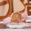 Reloj de moda para mujer, tendencia de nicho, al por mayor, reloj verde pequeño, impermeable, simple, de moda, de cuarzo, para estudiantes mujeres