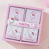 Joytop Serie de Fresas Hello Kitty - Bloc de Notas Cuadrado