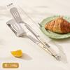 Espátula Pinza Giratoria para Freír Pescado de Acero Inoxidable 304 Girar Pescado Freír Pescado Artefacto Pinza Multifuncional para Bistec Pinza para Tortitas Espátula para Freír de Cocina