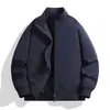 Comercio Exterior Calle Principal Americana Chaqueta Limpia con Cuello Alto para Hombre Otoño Marca de Moda Rogue Guapo Versátil Chaqueta de Béisbol Piloto Ropa de Abrigo