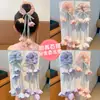 Laço de Cabelo Doce de Tulipa para Meninas, Corda de Cabelo Nova Estilo 2026 para Coques Infantis, Acessório de Cabelo para Menininhas