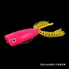 Atacado 15g Luya Isca Macia onda escalada fio de silicone isca artificial haste de ruído embutida com anzol de hélice peixe baixo