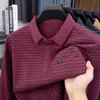 Nueva camiseta POLO de manga corta para hombre de verano al por mayor, camiseta deportiva versátil fina de cuello camisero casual de negocios para hombre, ropa para hombre