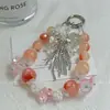 Nuevo Estilo 2025 Hecho a Mano Lentejuelas Lazo de Cola de Pez Colgante para Teléfono, Moda y Dulce Lanyard para Llaves de Bolsa Cadena para Teléfono