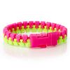 Nuevo producto n.º. 20 pulseras de cremallera bicolor joyería Yiwu suministro de pequeños productos puesto productos al por mayor