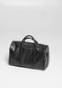 Bolsa de Viagem Masculina PU Bolsa de Mão Grande Capacidade Viagem Couro Fosco Bolsa Fitness Viagem de Curta Distância Bagagem