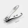 Set de Cortauñas de Fábrica Acero Inoxidable Cortauñas Individual Oblicuo Set de Belleza Aleación de Zinc Duradero Manicura