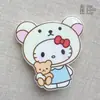 Clip para el Cabello Creativo de Oso de Dibujos Animados, Hongo, Fresa, Pelo de Gato, Lindo y Versátil, Pasador para el Cabello de Niña, Pinza de Pato, Accesorio para el Cabello Energético para Mujeres