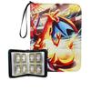Álbum de Cartas Pokemon 4 Ranuras 9 Compartimentos Pokemon Cuero Colección Álbum Transfronterizo Dropshipping Tarjeta Cremallera Almacenamiento Álbum Bolsa