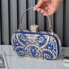 Bolsa de noite transfronteiriça novo design de nicho europeu e americano bolsa de noite crossbody de alta qualidade bolsa de mão/ombro com diamantes