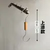 Ganchos para tienda de ropa Ganchos en S Perchas Ganchos para colgar Ganchos de exhibición Madera maciza Colgar ropa Tienda de ropa para mujer Pared Perchas para pantalones