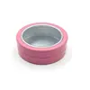 Caja de aluminio sin rosca de 15 ml con ventana, caja de embalaje para joyería, tarro para té y velas, caja metálica, caja para sedal de pesca, caja de accesorios