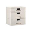 Caja de Almacenamiento con Cerradura para Artículos Domésticos Importantes Caja de Almacenamiento con Contraseña Cajón de Gran Capacidad Organizador de Archivos Gabinete de Almacenamiento
