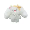 Nuevo Peluche Lolita Conejito Colgante Lindo Conejo de Orejas Largas Chica Conejo Corazón Broche Estudiante Bolsita Creativa Muñeca Pequeña