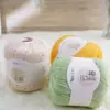 Fio com Lantejoulas Coloridas, Fio Fino, Fio de Linho, Fio de Renda de Algodão e Linho, Fio para Tricô Manual DIY Crochê Kit de Materiais