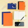 Libro de Contabilidad Manual A6 con Correa Elástica Personalizada Cuaderno de Cuero Bloc de Notas A5 Color Mate Logo Impreso Cuaderno de Cuero Genuino