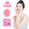 Cepillo Limpiador Facial de Silicona Más Vendido, Cepillo Limpiador de Cerdas Suaves, Dispositivo Manual de Limpieza Facial, Cepillo Limpiador Facial Exfoliante, Herramienta Desmaquillante, Brocha de Maquillaje
