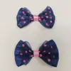 Suministros para Mascotas Lazo Decorativo Lunares Accesorios para el Cabello Infantiles Juguetes Ropa Lunares Mariposa Venta Caliente Transfronteriza en Stock