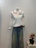 Suéter Tricô Novo para Mulheres de Colarinho Branco 2026, Manga Longa, Color Block Vintage, Corte Justo, Tamanho Único, Preto