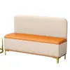 Banqueta para Cambiar Zapatos de Madera Maciza Sencilla con Respaldo Taburete de Almacenamiento Asiento para Dormitorio Almacenamiento Sofá Largo Sofá tipo Cabina Montado en Pared Tapicería Suave