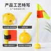 Juego de banderines de esquina con base rellenable de agua para campo de fútbol exterior, equipo de postes marcadores de entrenamiento de agilidad para fútbol juvenil