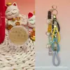Colgante pequeño de oro puro 999 "Hazte Rico y Hermoso", serie Oso Violento, cordón, regalo promocional para transmisión en vivo, venta al por mayor