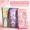 Pegatinas de Disfraz de Princesa Oso Kaba Pegatinas de Disfraz de Cuerpo Completo Pegatinas para Decorar Cuaderno Handbook para Niños de 3 a 8 Años