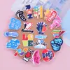 Nova Série Esportiva de Corrida Acessórios para Joias DIY de Maratona Patches de Borracha Macia de PVC Acessórios de Desenho Animado Decoração Plana