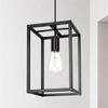 Cross-Border candelabro de cabeça única loft retrô americano Gaiola de ferro estilo industrial luz de escada preta Amazon AliExpress